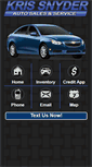 Mobile Screenshot of kris-snyderauto.com
